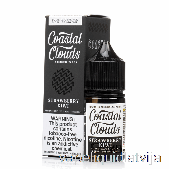 Zemeņu Kivi Sāls - Piekrastes Mākoņi Co. - 30 Ml 35 Mg Vape šķidruma